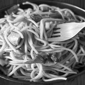 Mushroom Noodles