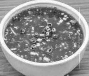 Veg hot & sour soup