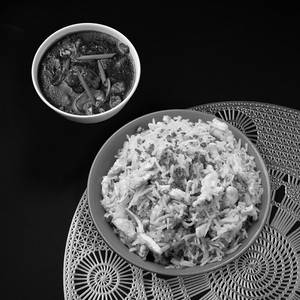 Chicken Burnt Garlic Fried Rice Combo