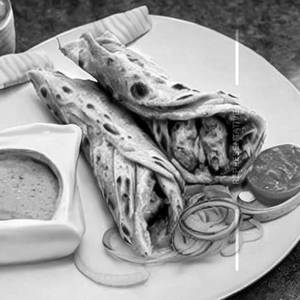 Chicken Tikka Roll