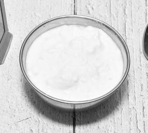 Plain curd