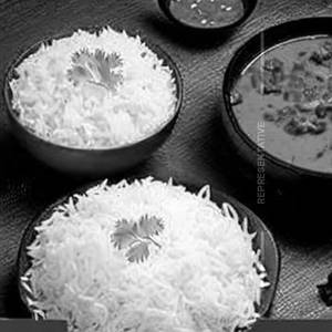 Steamed rice