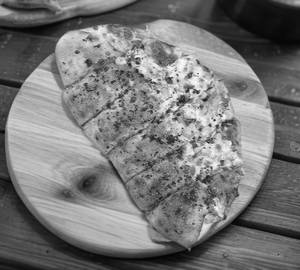 Pizza & Garlic Bread Two In One Pizza