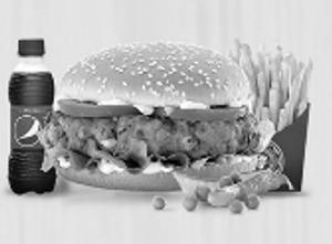 Chicken patty combo