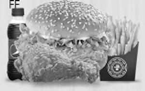 Value meal burger