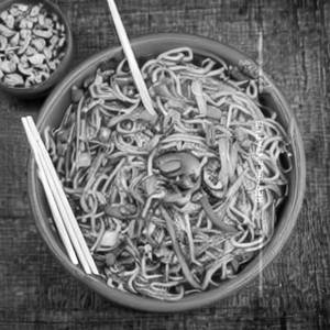 Mushroom Chilli Noodles
