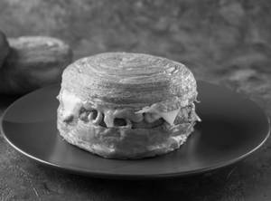 Classic Veg Croissant Burger