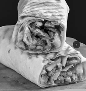 Rumali chicken shawarma normal roll