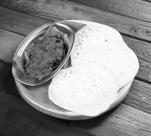 Appam With Chicken Kurma Nati Style