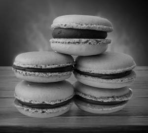 Chocolate Macaron
