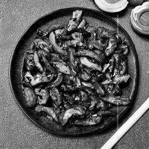 Mushroom Pepper Fry