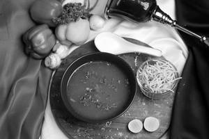 Lemon Pepper And Corriander Soup