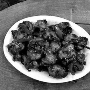 Pepper Chicken dry