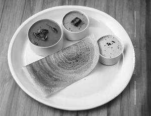Onion Rava Masala Dosa