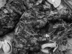 Pepper tandoori chicken