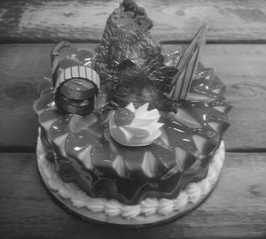 Blackcurrant cake [500 gm]