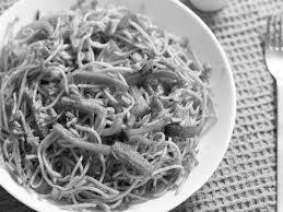 Baby corn noodles