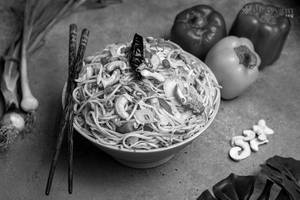Veg Singaporean Noodles
