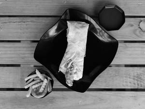Crispy fried chicken shawarma