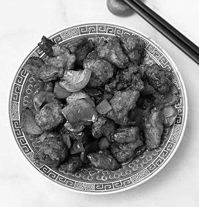 Diced Chicken With Red Pepper Dry