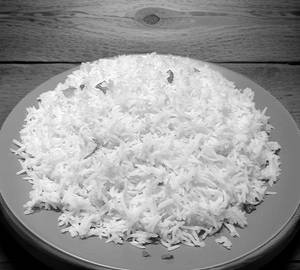 Steamed rice