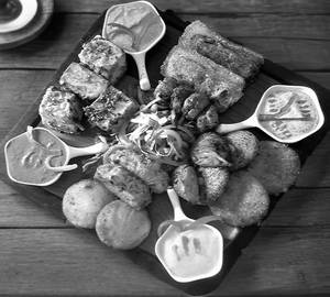 Tandoori veg platter