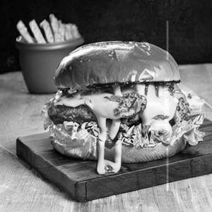 Smashed Bbq Chicken Burger