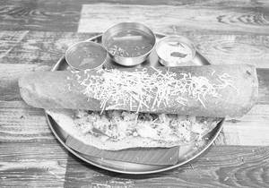 Cheese Masala Dosa