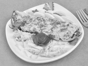 Butter Double Omelette