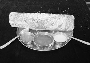 Cheese Onion Sada Dosa