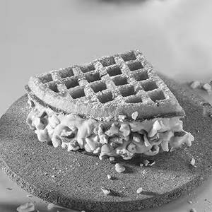 Crunchy Almond Waffle