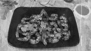 Chilly Prawns - Dry