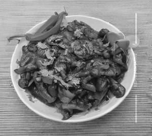 Mushroom Chilli Dry