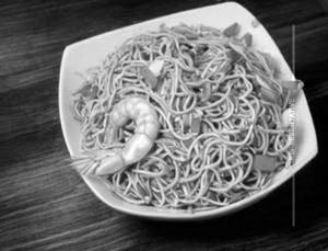 Prawn Hakka Noodles
