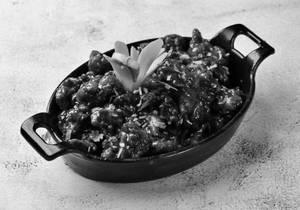 Mushroom Manchurian Dry