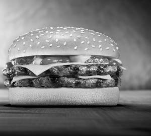 Double cheese burger
