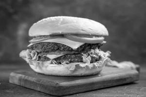 Chicken Double Patty Burger