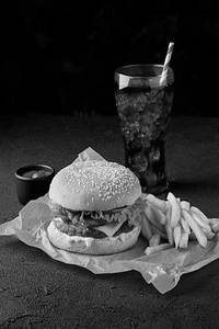 Chicken Burger Combo/ Meal