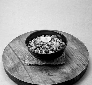 Boiled Chana Chaat