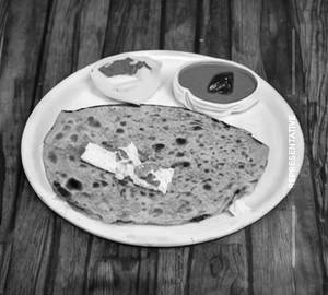 Chicken Egg Cheese Mughlai Paratha