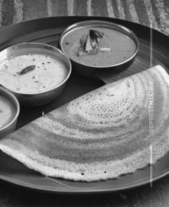 Butter Onion Masala Dosa