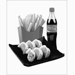 Veg Momos Combo/ Meal
