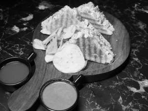 Grilled Chicken Cheese Sandwich