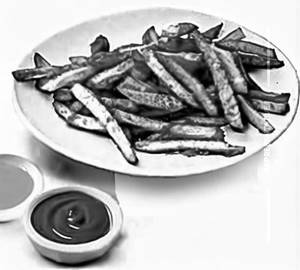 Piri piri french fries