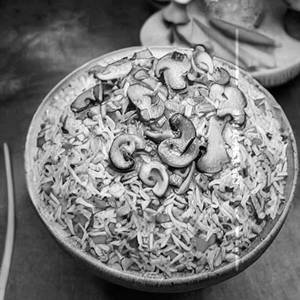 Mushroom Fried Rice