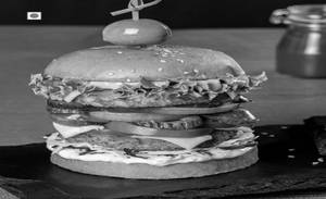 Veg Double Patty Burger