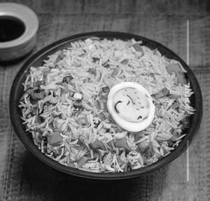 Schezwan Egg Fried Rice