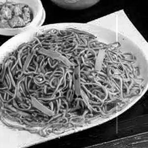 Prawn Pan Fried Noodles