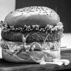 Extra Cheese Chicken Egg Burger