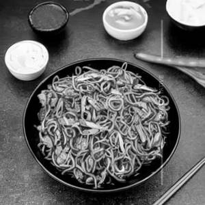 Chicken Garlic Fried Noodles